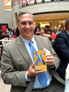 Tarricone receives the AM&P Gold EXCEL Award.