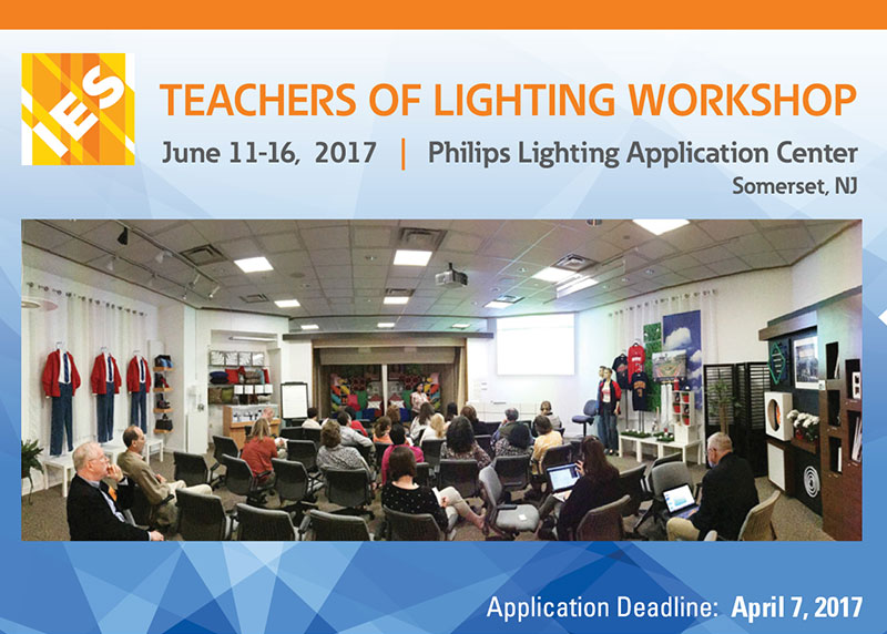 teachers of lighting workshop tolw ies