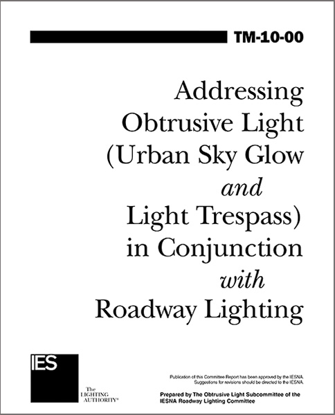 addressing obtrusive light urban sky glow and light trespass in