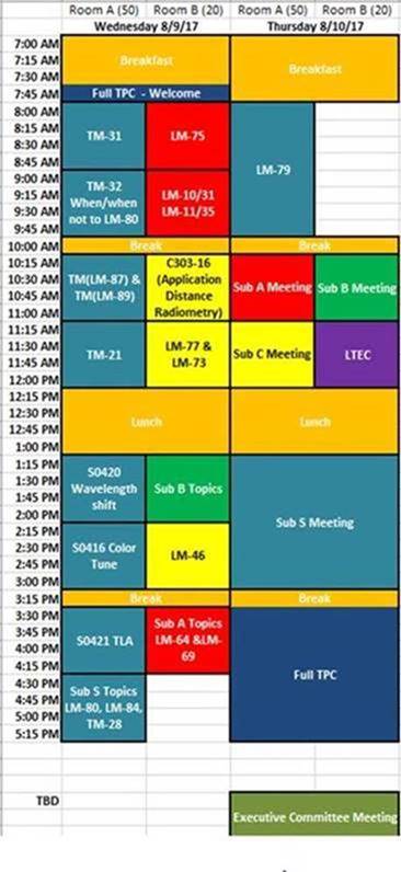 TPC-Schedule