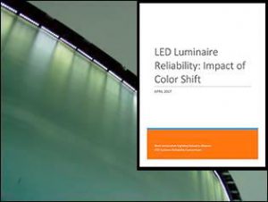 LED Luminaire Reliability: Impact of Color Shift