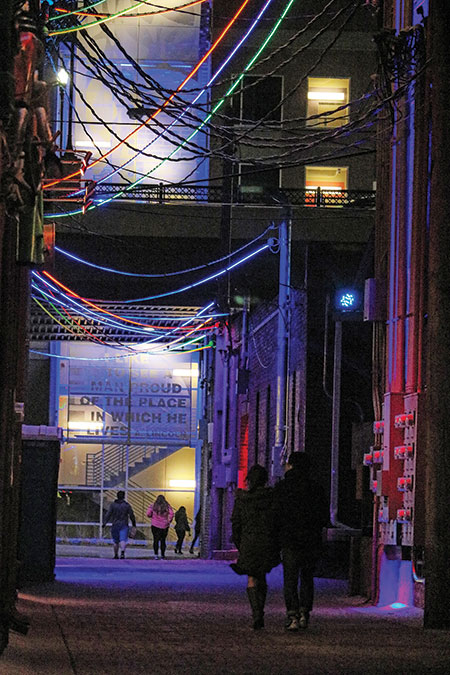 Alley Of The Arts Illuminating Engineering Society