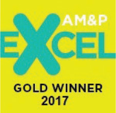 AM&P EXCEL Gold Winner 2017