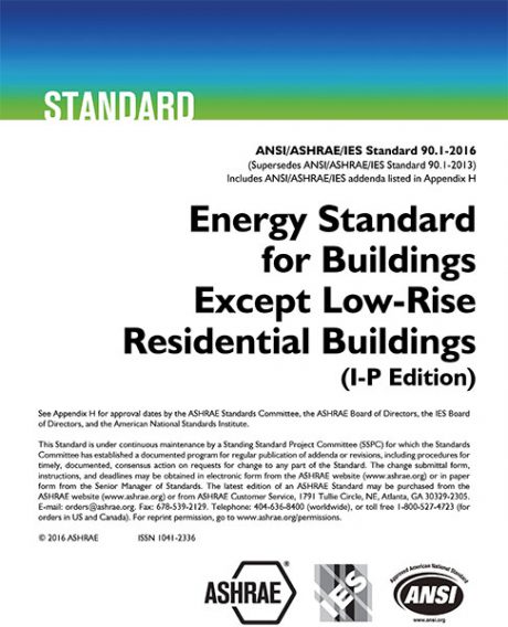 Ashrae 90.1-2016 Users Manual