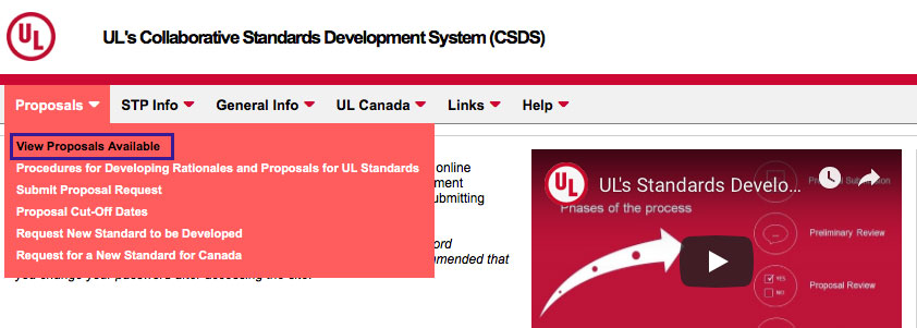 Accessing UL Proposals for Free in CSDS