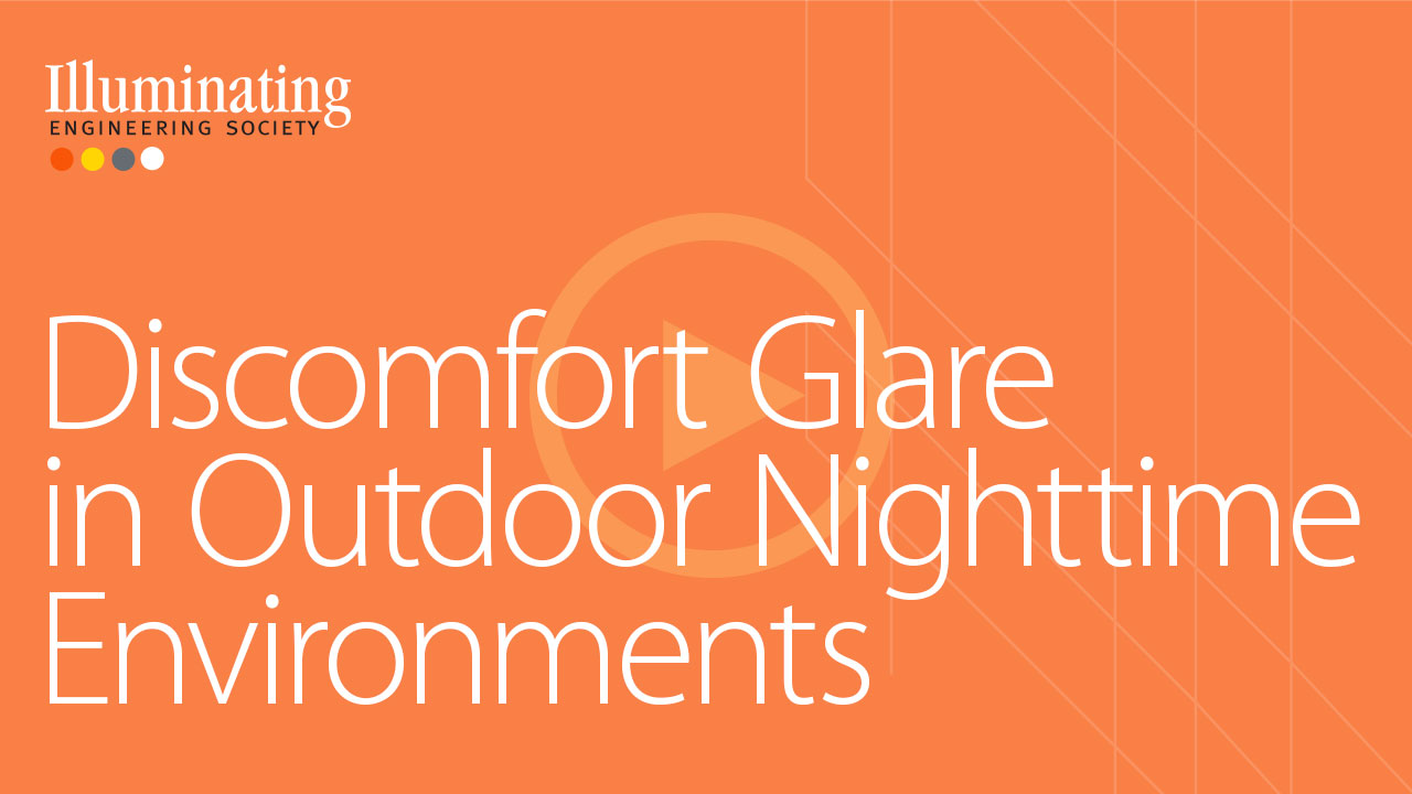 Discomfort Glare in Outdoor Nighttime Environments