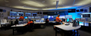 Control room after refurbishment. Photo courtesy of Schiavello.