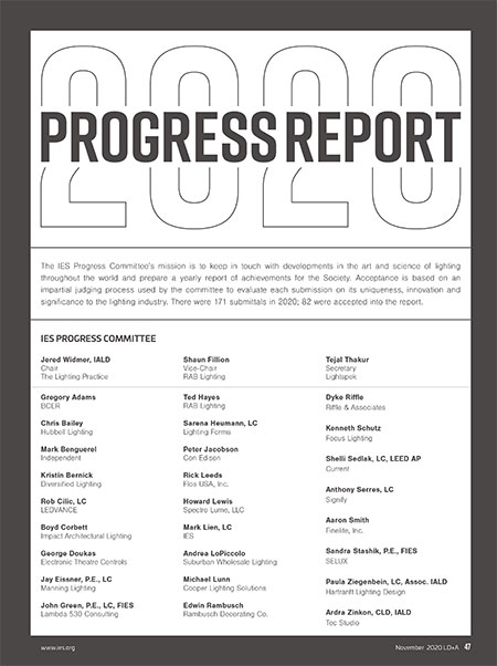 2020 Progress Report