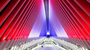 Manhattan's Oculus Honors Veterans