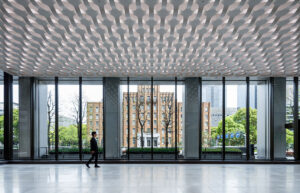 Fukokuseimei Building Lobby Renovation Tokyo