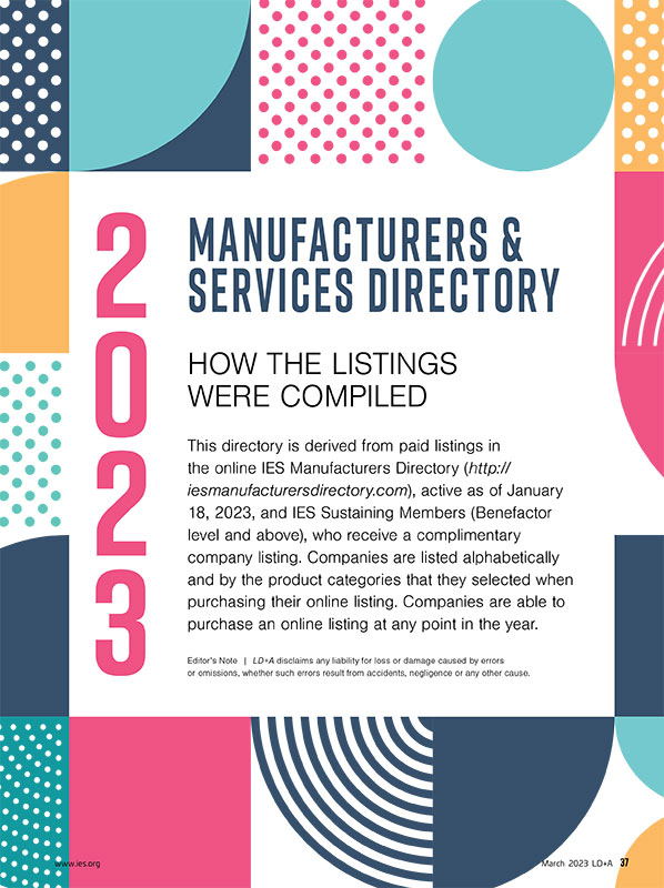 2023 Manufacturer Directory