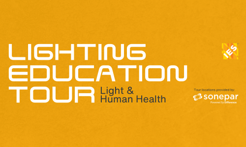 IES Lighting Education Tour 2024 | Light & Human Health | Banner