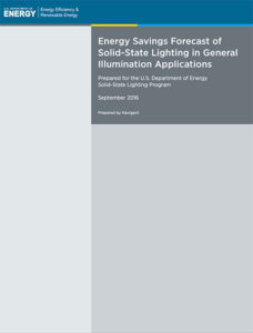 Energy Savings Forecast of Solid-State Lighting in General Illumination Applications