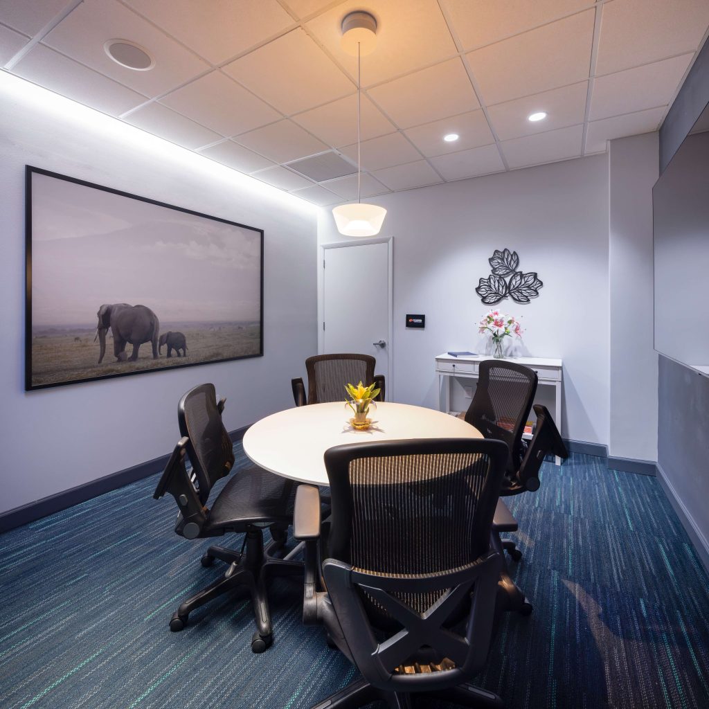 Keeping It In-house | Smaller offices are set to an average of 30 fc