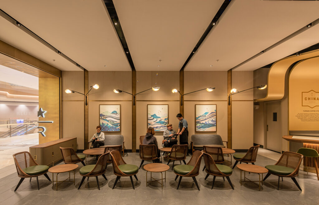 LD+A April 2024 | A Third-Place Finish | Starbucks Reserve blends coffee culture, brand identity and Wuhan’s local vibe